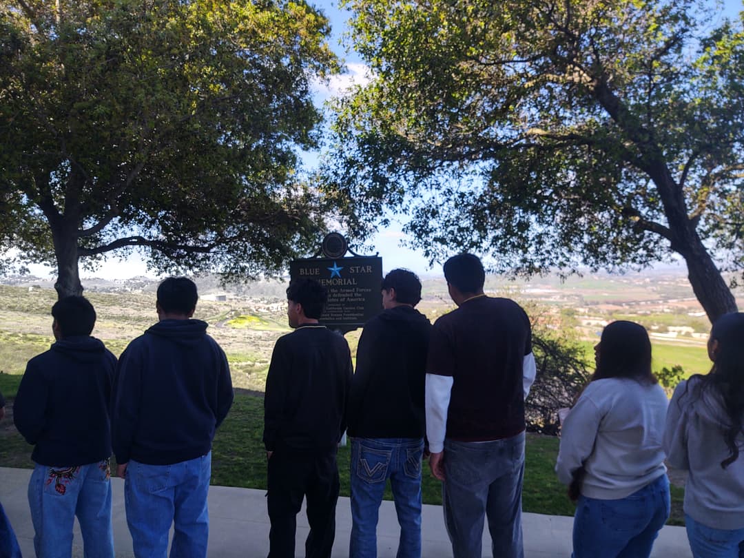 Group looking into the far beyond